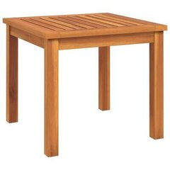 vidaXL Sohvapöytä 40x40x36 cm täysi akasiapuu hinta ja tiedot | Puutarhapöydät | hobbyhall.fi