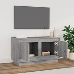 vidaXL TV-taso harmaa Sonoma 80x35x45 cm tekninen puu hinta ja tiedot | TV-tasot | hobbyhall.fi