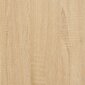 VidaXL Peilipöytä Sonoma-tammi 130x50x132,5 cm hinta ja tiedot | Yöpöydät | hobbyhall.fi