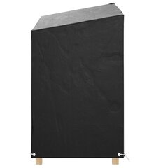 vidaXL Keinun penkinsuoja 8 purjerengasta 125x90x135/165 cm polyeteeni hinta ja tiedot | Istuintyynyt, pehmusteet ja päälliset | hobbyhall.fi