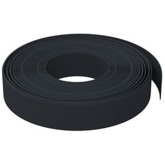 vidaXL Puutarhareunus musta 10 m 10 cm polyeteeni hinta ja tiedot | Aidat ja tarvikkeet | hobbyhall.fi