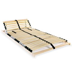 vidaXL Sängyn sälepohja 28 säleellä 7 vyöhykettä 80x200 cm hinta ja tiedot | Sälepohjat | hobbyhall.fi