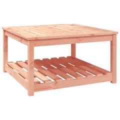 vidaXL Puutarhapöytä 82,5x82,5x45 cm täysi douglaskuusi hinta ja tiedot | Puutarhapöydät | hobbyhall.fi