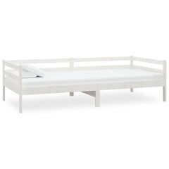 vidaXL Päivävuode valkoinen täysi mänty 90x200 cm hinta ja tiedot | Sängyt | hobbyhall.fi