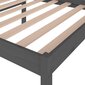 vidaXL Vanhusten sänky harmaa 100x200 cm täysi mänty hinta ja tiedot | Sängyt | hobbyhall.fi