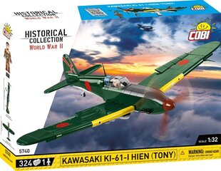 Rakennussetti Cobi Kawasaki KI-61-Hein 5740 350 osaa hinta ja tiedot | LEGOT ja rakennuslelut | hobbyhall.fi