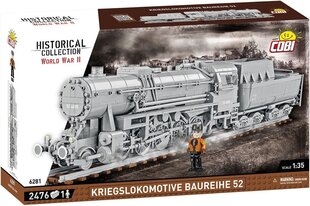 Rakennussetti Cobi Kriegslokomotive Baureihe 6281, 2476 osaa hinta ja tiedot | LEGOT ja rakennuslelut | hobbyhall.fi