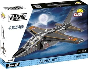 Rakennussetti Cobi Dassault Alpha Jet 5842, 364 osaa hinta ja tiedot | LEGOT ja rakennuslelut | hobbyhall.fi