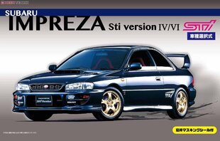 Liimattava pienoismalli Fujimi ID-99 Subaru Impreza Sti ver IV/VI w/Window Masking Seal 47522 1/24 hinta ja tiedot | Koottavat pienoismallit | hobbyhall.fi