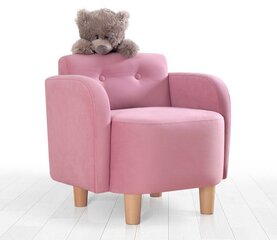 Lasten nojatuoli Hanah Home Volie, pinkki hinta ja tiedot | Lasten nojatuolit ja säkkituolit | hobbyhall.fi