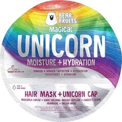 Hiusnaamio Bear Fruits Unicorn Moisture + Hydration, Unicorn Cap, 20 ml hinta ja tiedot | Naamiot, öljyt ja seerumit | hobbyhall.fi