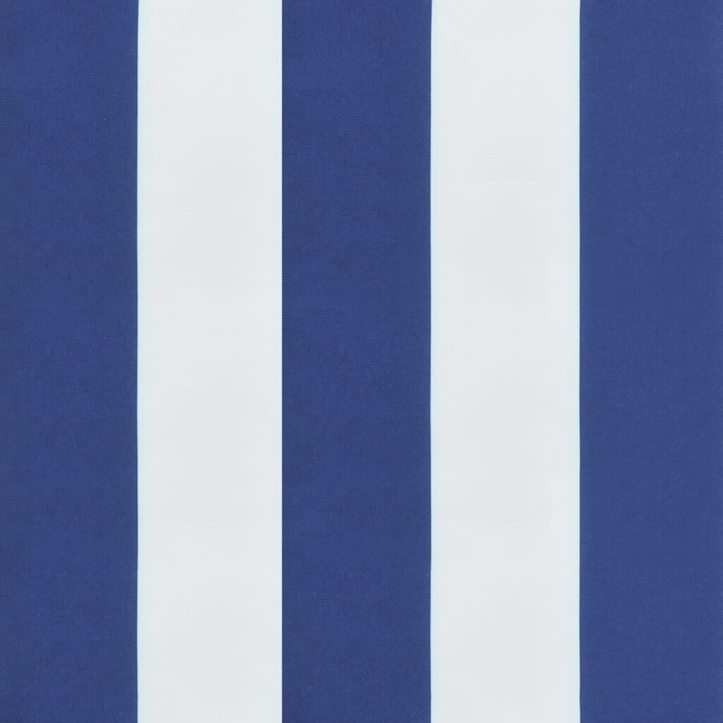 vidaXL Lavatyyny sinivalkoraidallinen 60x60x8 cm oxford kangas hinta ja tiedot | Istuintyynyt, pehmusteet ja päälliset | hobbyhall.fi
