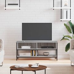 vidaXL TV-taso harmaa Sonoma 100x35x45 cm tekninen puu hinta ja tiedot | TV-tasot | hobbyhall.fi
