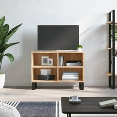 vidaXL TV-taso Sonoma-tammi 69,5x30x50 cm tekninen puu hinta ja tiedot | TV-tasot | hobbyhall.fi