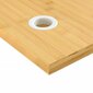 vidaXL Pöytälevy 110x60x2,5 cm bambu hinta ja tiedot | Pöytälevyt | hobbyhall.fi