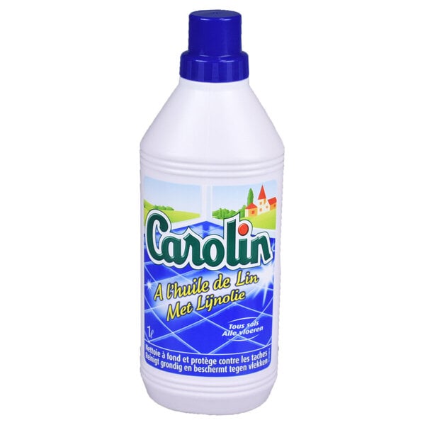 Lattiapuhdistusaine Carolin pellavaöljy, 1 l