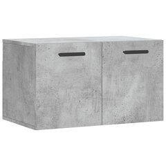 vidaXL Seinäkaappi betoninharmaa 60x36,5x35 cm tekninen puu hinta ja tiedot | Kylpyhuonekaapit | hobbyhall.fi