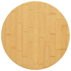 vidaXL Pöytälevy Ø50x1,5 cm bambu hinta ja tiedot | Pöytälevyt | hobbyhall.fi