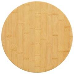 vidaXL Pöytälevy Ø40x4 cm bambu hinta ja tiedot | Pöytälevyt | hobbyhall.fi