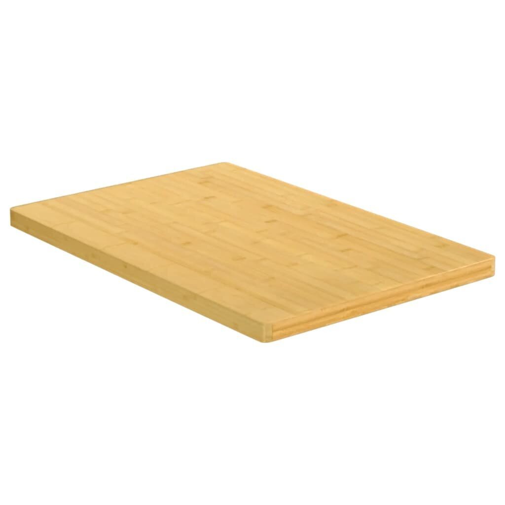 vidaXL Pöytälevy 60x100x2,5 cm bambu hinta ja tiedot | Pöytälevyt | hobbyhall.fi