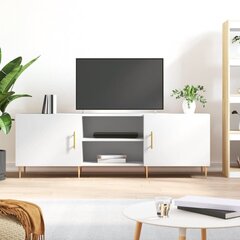 vidaXL TV-taso valkoinen 150x30x50 cm tekninen puu hinta ja tiedot | TV-tasot | hobbyhall.fi