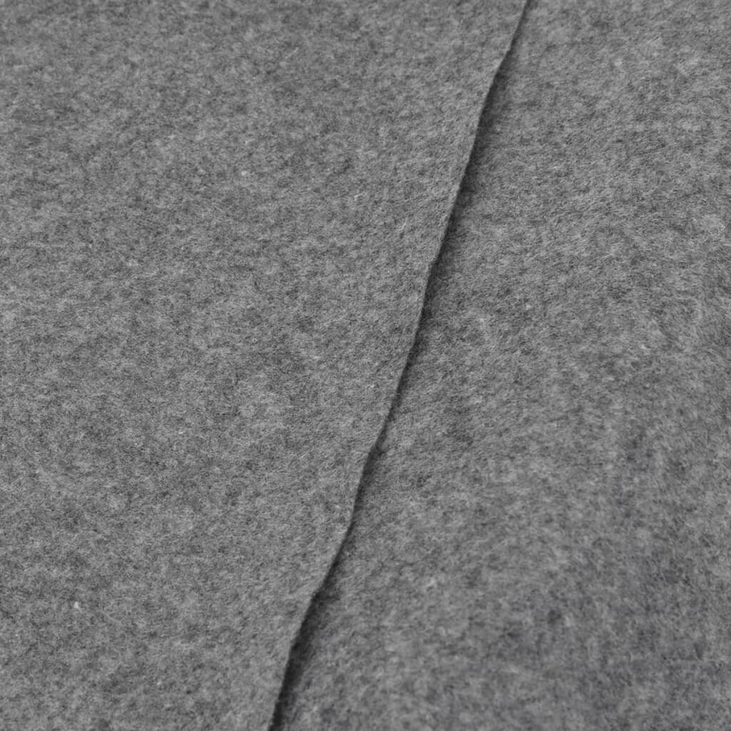 vidaXL Uima-altaan aluskangas harmaa Ø428 cm polyesteri geotekstiili hinta ja tiedot | Uima-allastarvikkeet | hobbyhall.fi