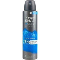 Antiperspirantti-deodorantti Dove Men +Care, Cool Fresh, 72 tuntia, 150 ml hinta ja tiedot | Deodorantit | hobbyhall.fi