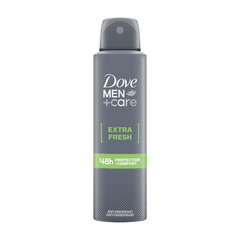 Antiperspirantti-deodorantti Dove Men +Care, Extra Fresh, 150 ml hinta ja tiedot | Deodorantit | hobbyhall.fi