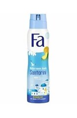 Deodoranttisuihke Fa Santorini, Jasmin, 150 ml hinta ja tiedot | Deodorantit | hobbyhall.fi