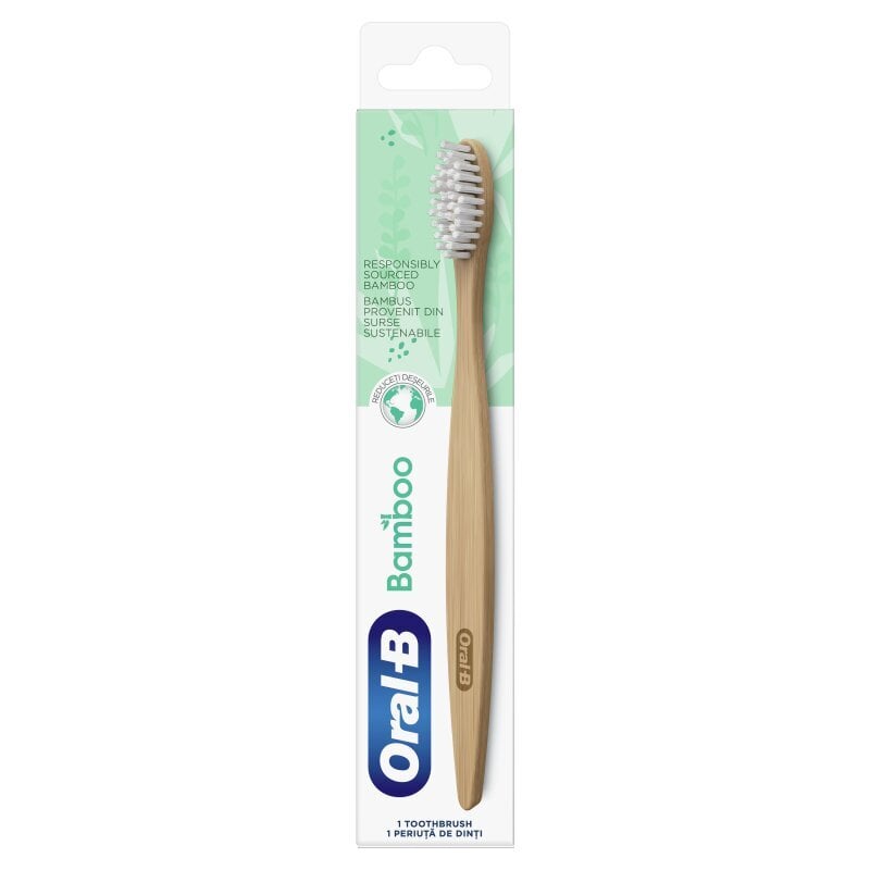 Hammasharja Oral-B Bamboo, 1 kpl hinta ja tiedot | Suuhygienia | hobbyhall.fi