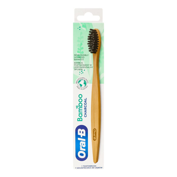 Hammasharja Oral-B Bamboo Charcoal, 1 kpl