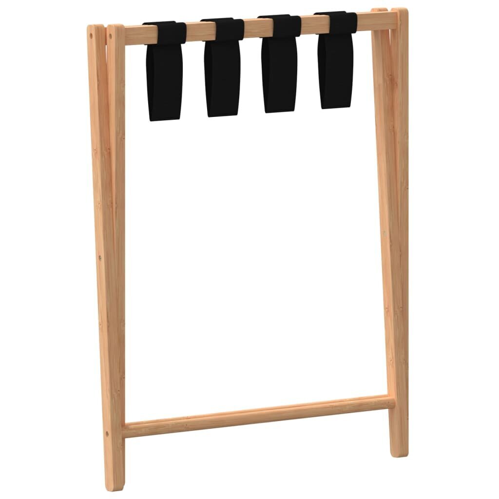 vidaXL Matkalaukkuteline 68,5x38x58 cm bambu hinta ja tiedot | Matkalaukut ja matkakassit | hobbyhall.fi