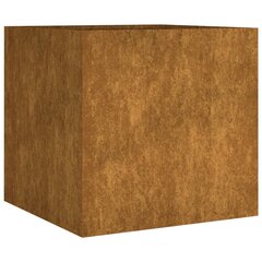 vidaXL Kukkalaatikko 40x41x40 cm Corten teräs hinta ja tiedot | Kukkalaatikot | hobbyhall.fi