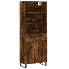 vidaXL Kaappi savutammi 69,5x34x180 cm tekninen puu hinta ja tiedot | Lipastot | hobbyhall.fi