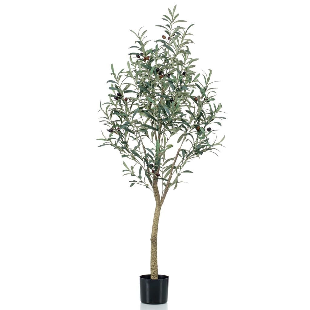 Emerald Tekokasvi oliivipuu 140 cm muoviruukussa hinta ja tiedot | Keinotekoiset kukat | hobbyhall.fi