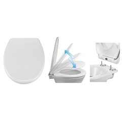 423946 HI WC-istuin pikakiinnityksellä pehmeästi sulkeutuva hinta ja tiedot | HI Kylpyhuone | hobbyhall.fi