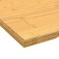 vidaXL Pöytälevy 110x55x2,5 cm bambu hinta ja tiedot | Pöytälevyt | hobbyhall.fi