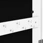 vidaXL Peilikorukaappi seinäkiinnitettävä valkoinen 37,5x10x90 cm hinta ja tiedot | Peilit | hobbyhall.fi