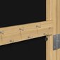 vidaXL Peilikorukaappi seinäkiinnitettävä 30x8,5x106 cm hinta ja tiedot | Peilit | hobbyhall.fi