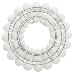 vidaXL Joulukoriste valkoinen 45 cm polystyreeni hinta ja tiedot | Joulukoristeet | hobbyhall.fi