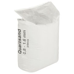 vidaXL Suodatinhiekka 25 kg 0,8 - 1,6 mm hinta ja tiedot | Uima-altaan suodattimet | hobbyhall.fi