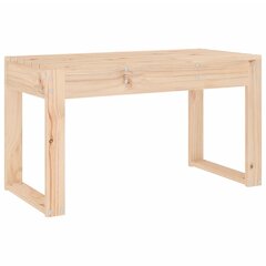 vidaXL Puutarhapenkki 80x38x45 cm täysi mänty hinta ja tiedot | Puutarhapenkit | hobbyhall.fi