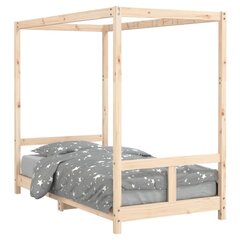 vidaXL Lasten sängynrunko 80x160 cm täysi mänty hinta ja tiedot | Lastensängyt | hobbyhall.fi