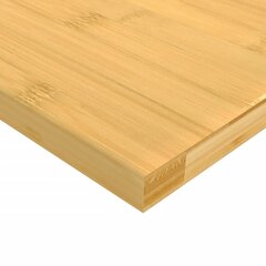 vidaXL Seinähylly 40x20x1,5 cm bambu hinta ja tiedot | Hyllyt | hobbyhall.fi