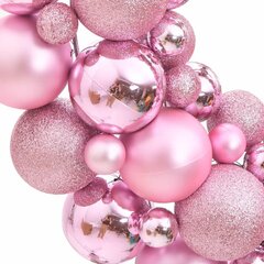 vidaXL Joulukoriste pinkki 45 cm polystyreeni hinta ja tiedot | Joulukoristeet | hobbyhall.fi