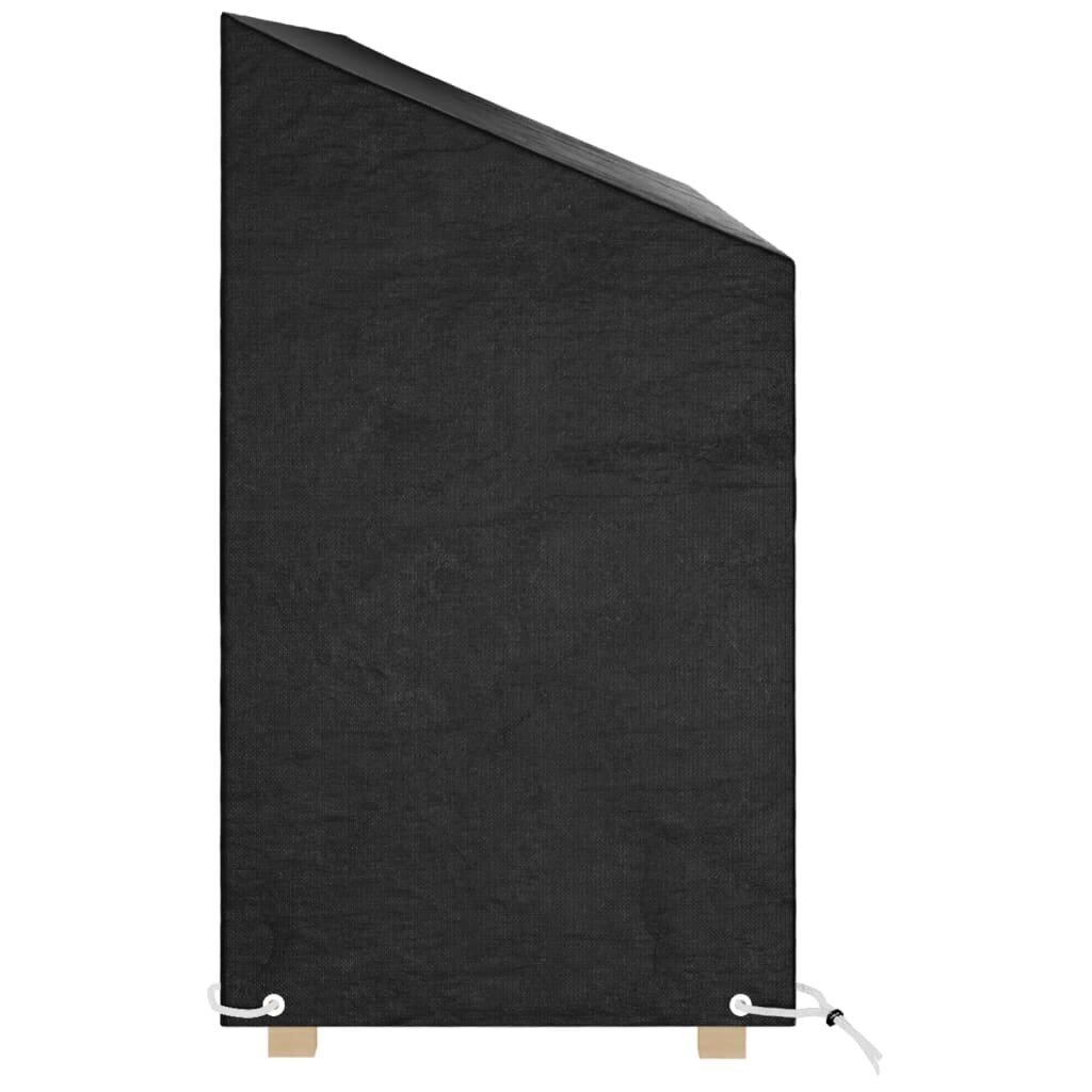 vidaXL Puutarhapenkkisuoja 8 purjerengasta 190x70x70/88 cm polyeteeni hinta ja tiedot | Istuintyynyt, pehmusteet ja päälliset | hobbyhall.fi