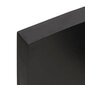 vidaXL Pöytälevy tummanharmaa 120x50x(2-6) cm käsitelty täystammi hinta ja tiedot | Pöytälevyt | hobbyhall.fi