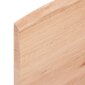 vidaXL Kylpyhuoneen työtaso v.ruskea 60x60x2 cm käsitelty täysi puu hinta ja tiedot | Pöytälevyt | hobbyhall.fi