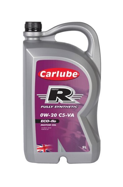 Carlube Triple R ECO-Flo 0W / 20 synteettinen moottoriöljy, 5L hinta ja tiedot | Moottoriöljyt | hobbyhall.fi