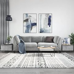 vidaXL Sohvapöydät 2 kpl betoninharmaa 50x46x35 cm tekninen puu hinta ja tiedot | Sohvapöydät | hobbyhall.fi